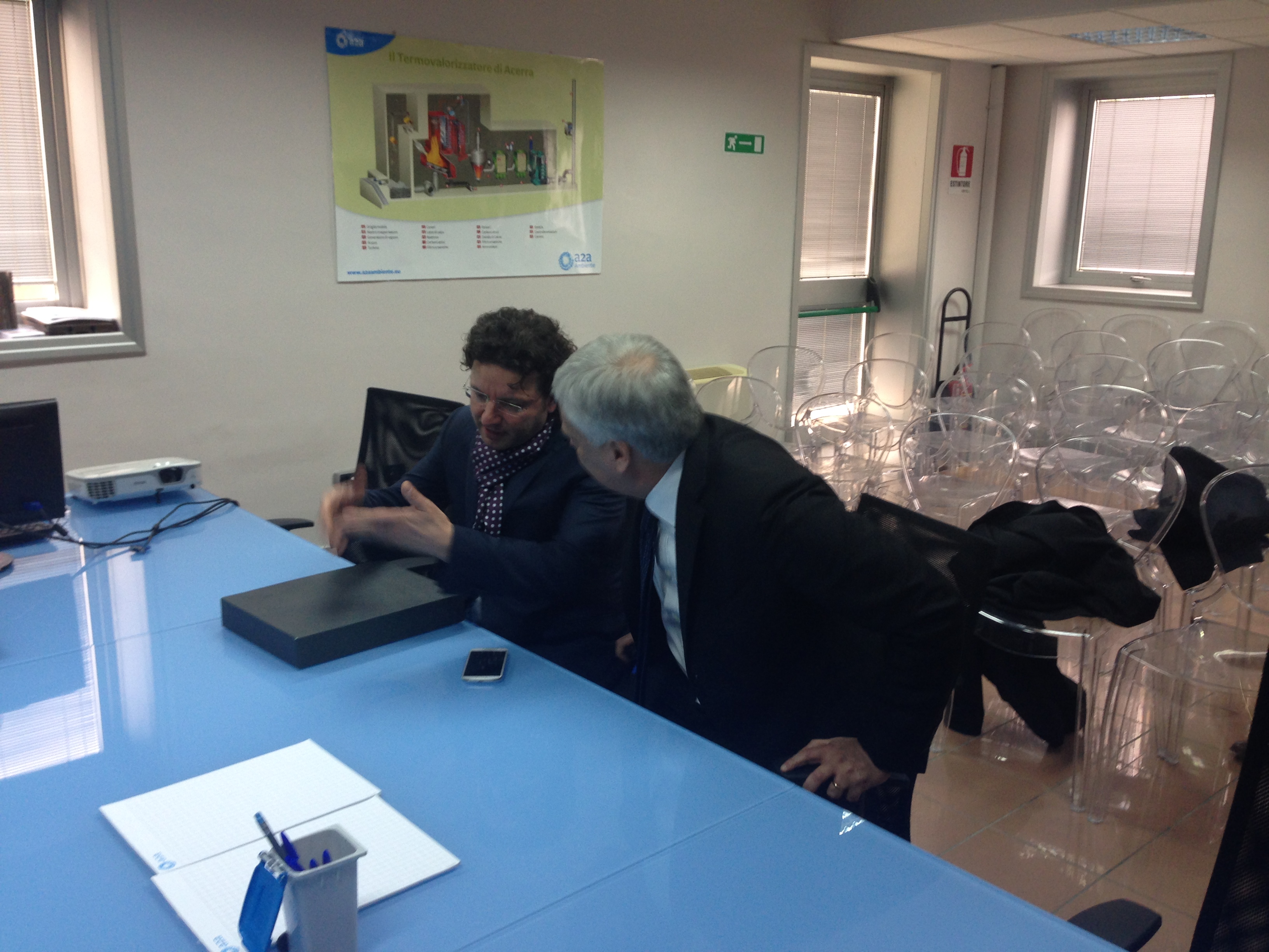 Acerra: visita del ministro all’ambiente Galletti