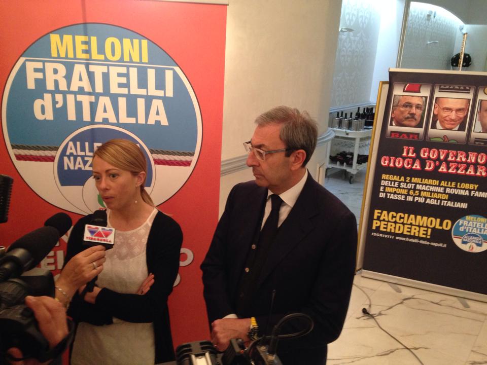 Nola: Giorgia Meloni e Gianni Alemanno a sostegno di Mimmo Vitale sindaco