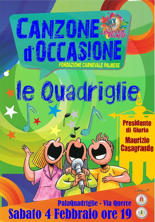 Carnevale Palma Campania: al via la “Canzone d’occasione”, in giuria Maurizio Casagrande