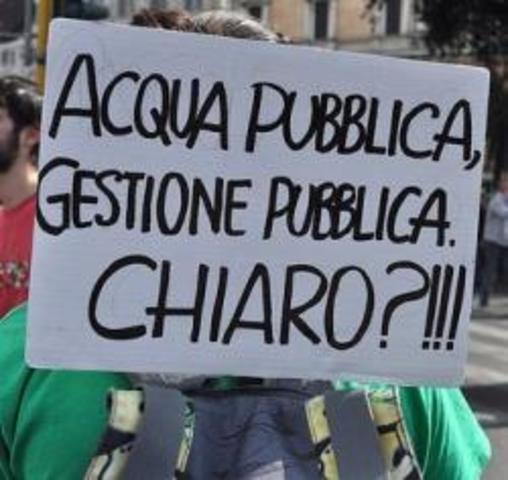 Acqua Pubblica, Rete dei Comuni: “In arrivo in Campania aumenti delle tariffe idriche”