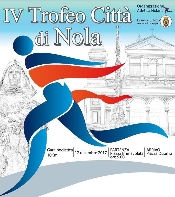Tutto pronto per il Trofeo Città di Nola, attesti 1500 runners
