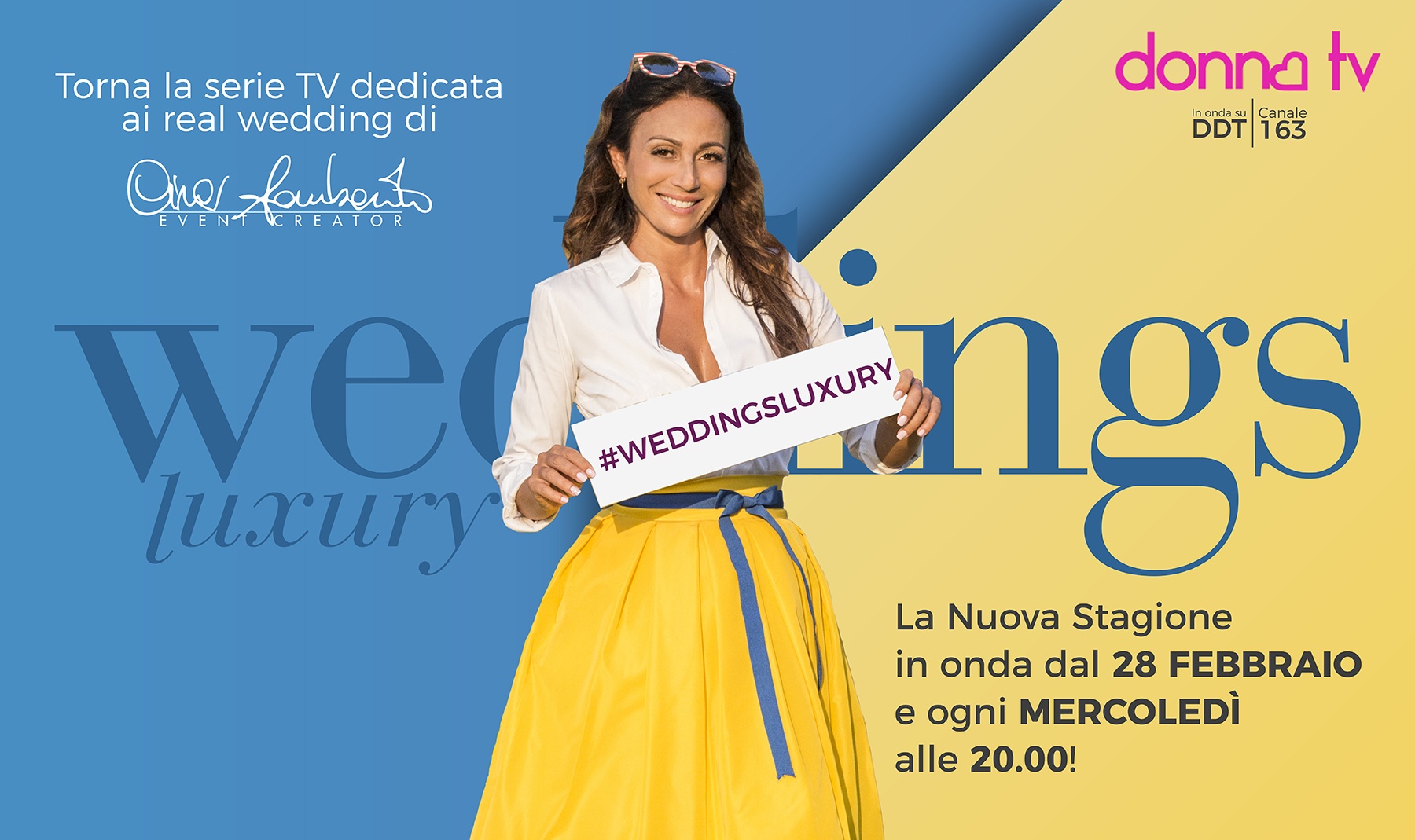 Comincia la nuova stagione di Weddings Luxury, la serie tv della wedding planner Cira Lombardo