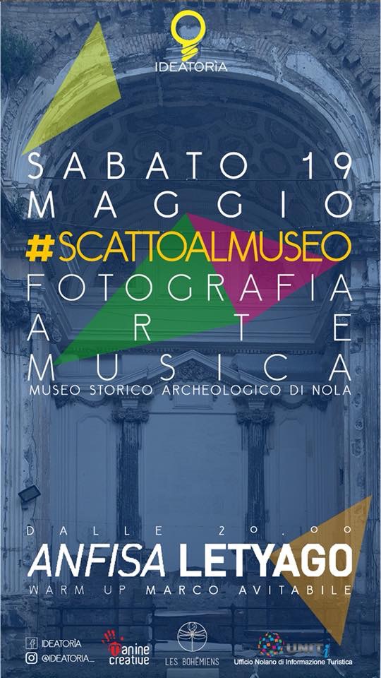 Uno #SCATTOALMUSEO : il museo archeologico di Nola diventa arena di una mostra fotografica