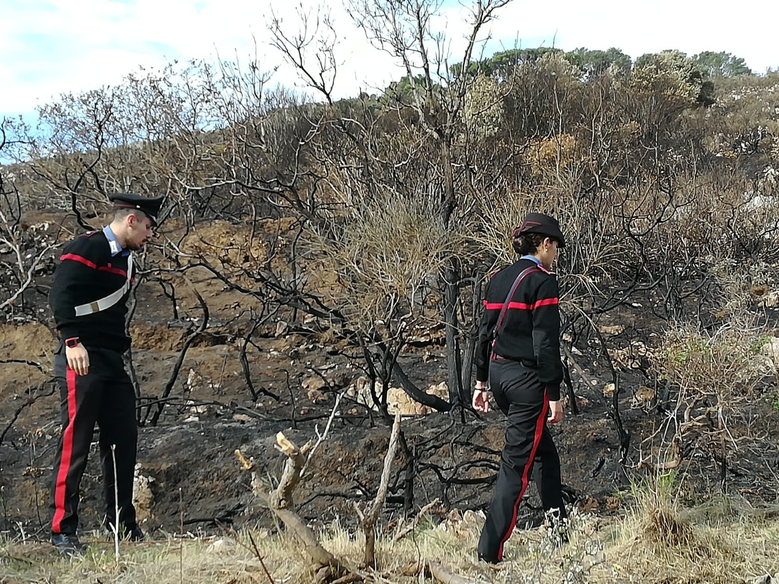 Capri: 15enne brucia foglie ma va a fuoco uno dei punti più panoramici dell’isola