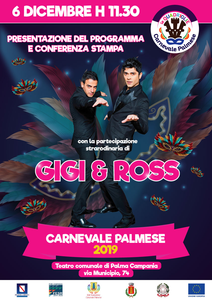 Palma Campania: Gigi e Ross duo comico del prossimo Carnevale
