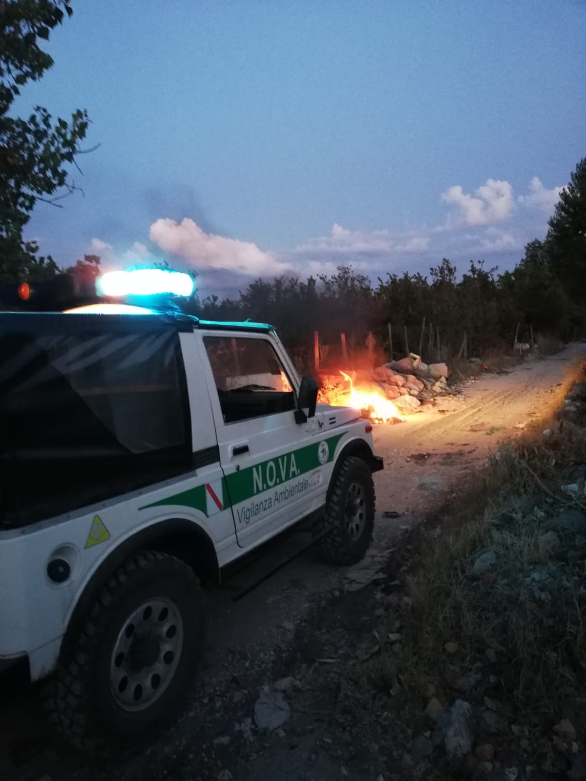 Terzigno: 17 incendi spenti e bonificati dai volontari di NOVA e dalle istituzioni