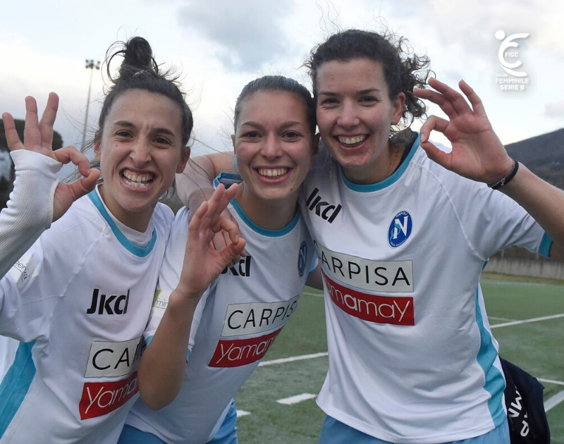 Il Napoli Femminile vince il campionato: giocherà in Serie A