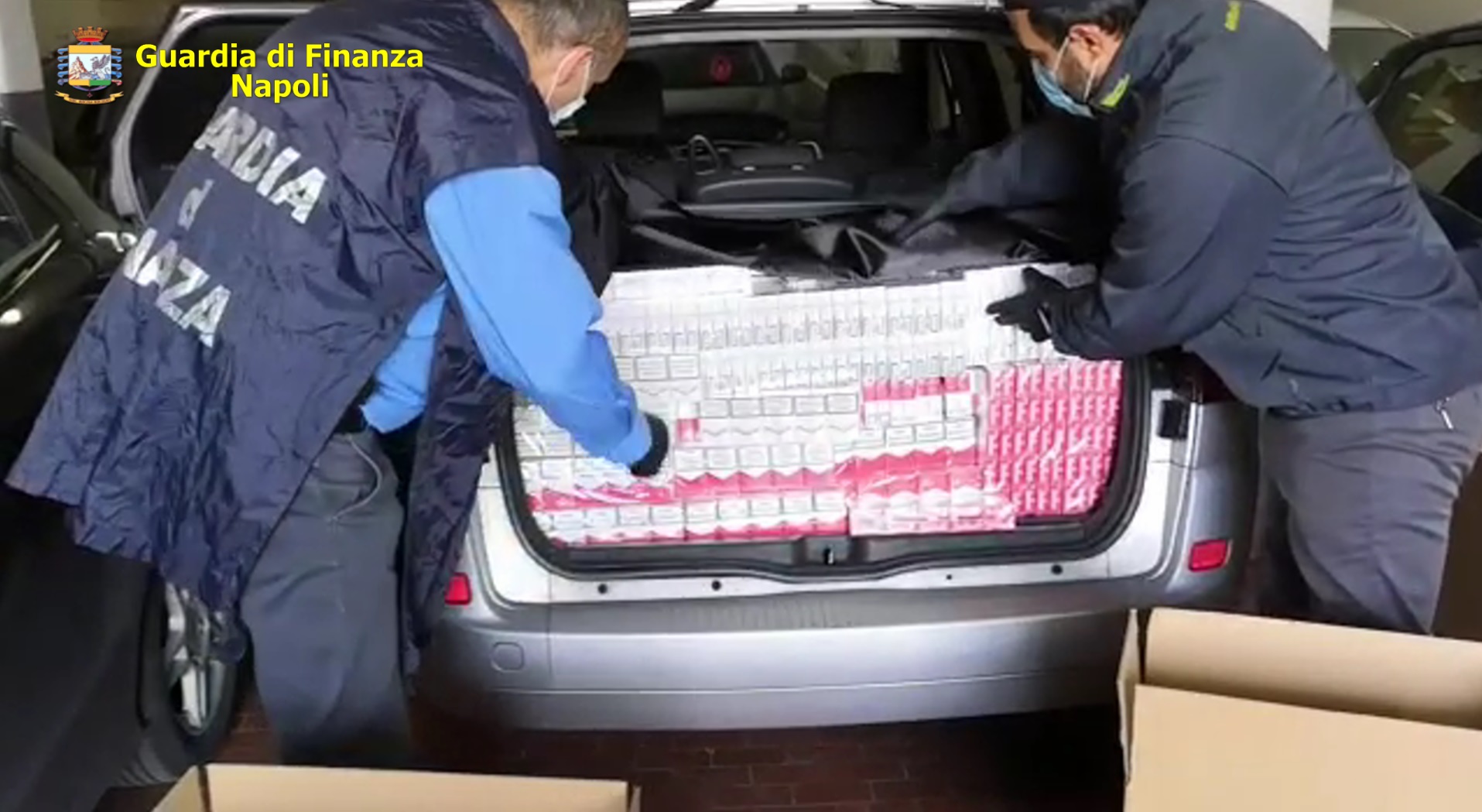 Nuovo sequestro della GdF di Nola: scoperti 180 kg di sigarette di contrabbando