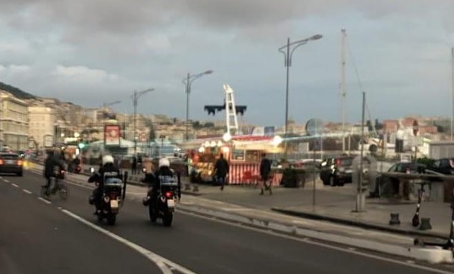 Napoli: corse clandestine in motocross per la città, 3 denunciati