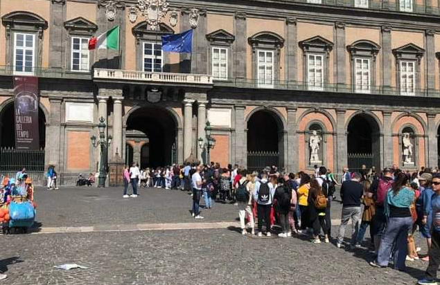 Napoli: Palazzo Reale il terzo sito più visitato in tutta Italia nel Primo Maggio