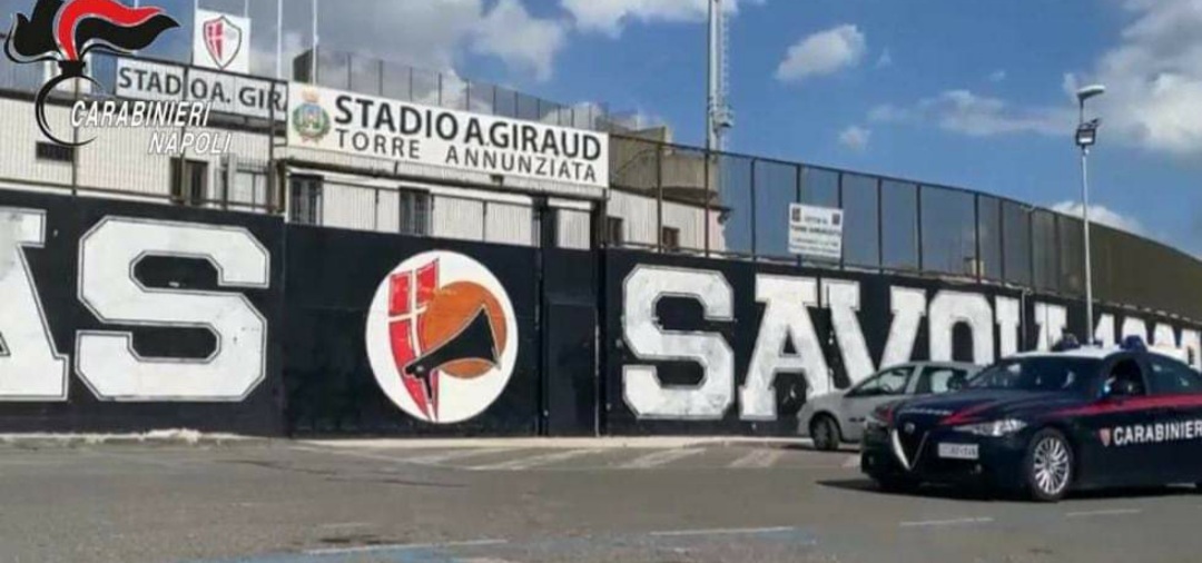 Estorsioni a Torre Annunziata: anche il Savoia Calcio tra le vittime