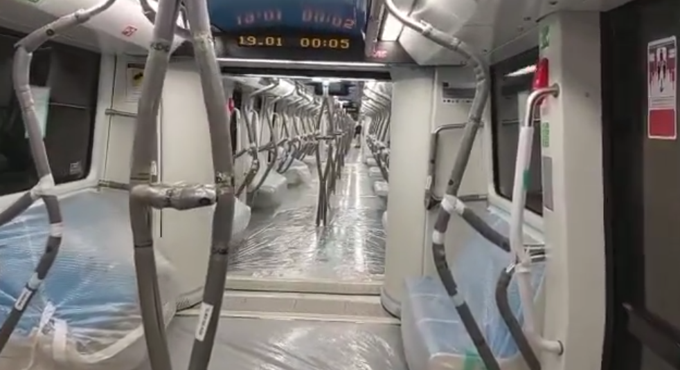 Napoli: inaugurato il primo nuovo treno della Linea 1 della metropolitana