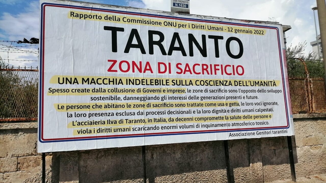 Taranto, Genitori Tarantini a Terre des Hommes: “Un errore collaborare con Acciaierie d’Italia”