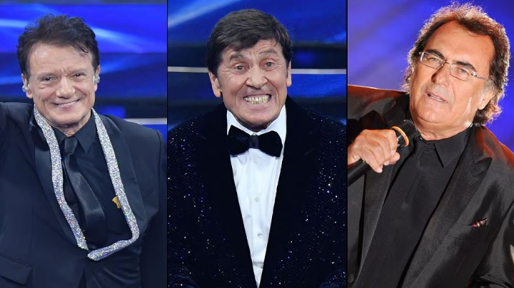 Sanremo: per la prima volta insieme Massimo Ranieri, Al Bano e Gianni Morandi