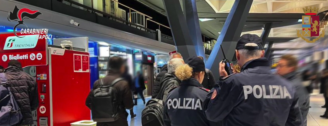 Napoli: arrestati due borseggiatori seriali per rapine in metro e circumvesuviana