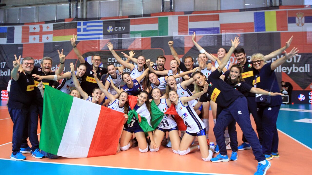 Strepitosa Italia: la nazionale pallavolo under 17 è campione d’Europa