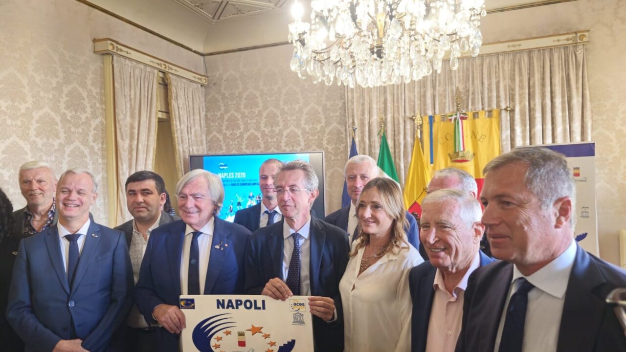 Napoli è la nuova Capitale Europea dello Sport per il 2026