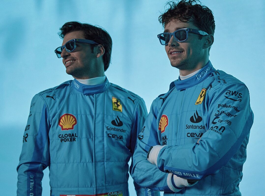 La Ferrari si colora di azzurro: è un evento storico