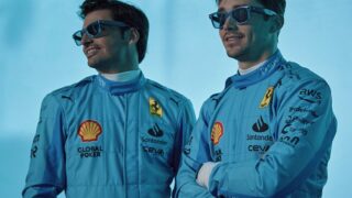 La Ferrari si colora di azzurro: è un evento storico